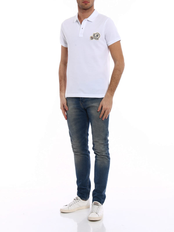 MONCLER: Polos online - Polo - Blanco