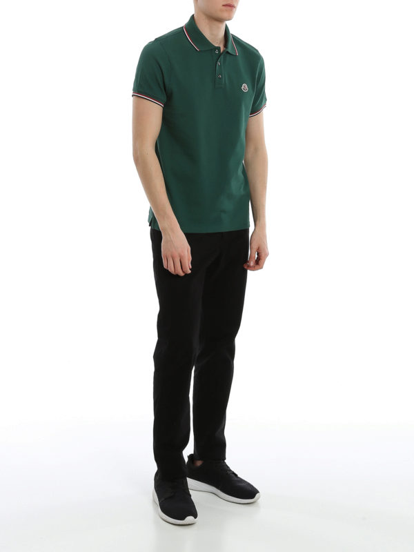 MONCLER: Poloshirts online - Poloshirt - Grün
