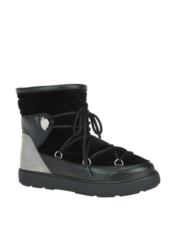 MONCLER: dopo sci online - Doposcì Stephanie in velluto e pelle