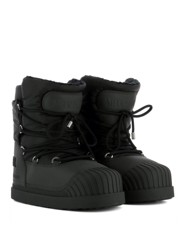 MONCLER: snow boots online - Uranus black snow boots