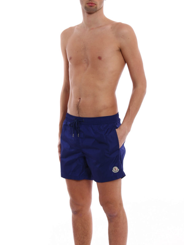 MONCLER: Badeanzüge und Badehosen online - Badehose - Blau