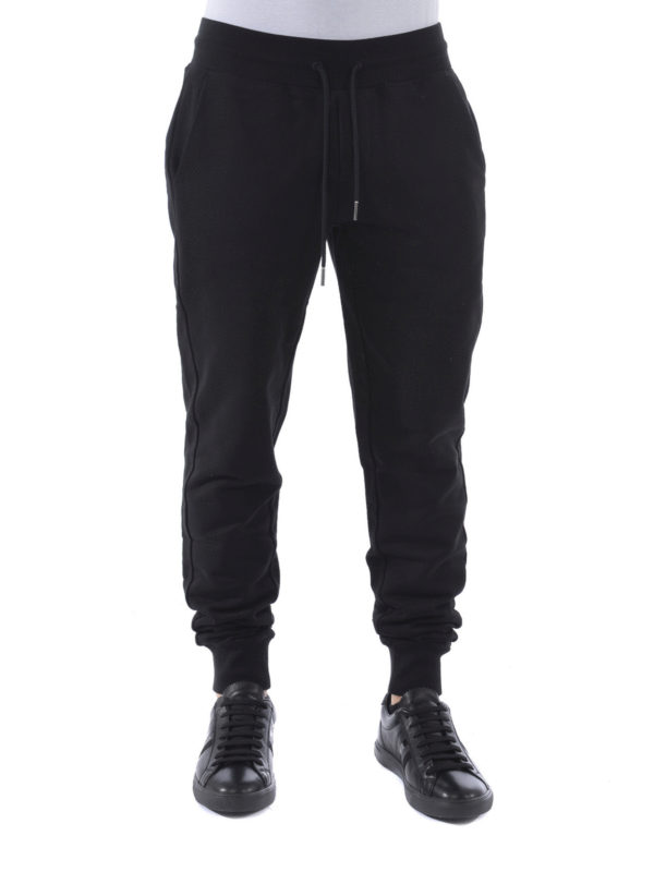 MONCLER: tracksuit bottoms online - Cotton jogging trousers