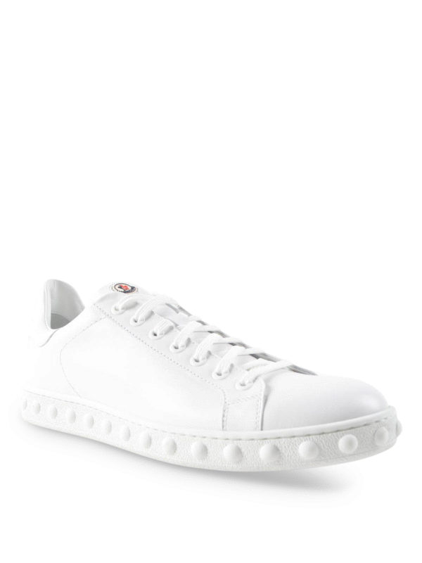 MONCLER: trainers online - Fifi leather sneakers