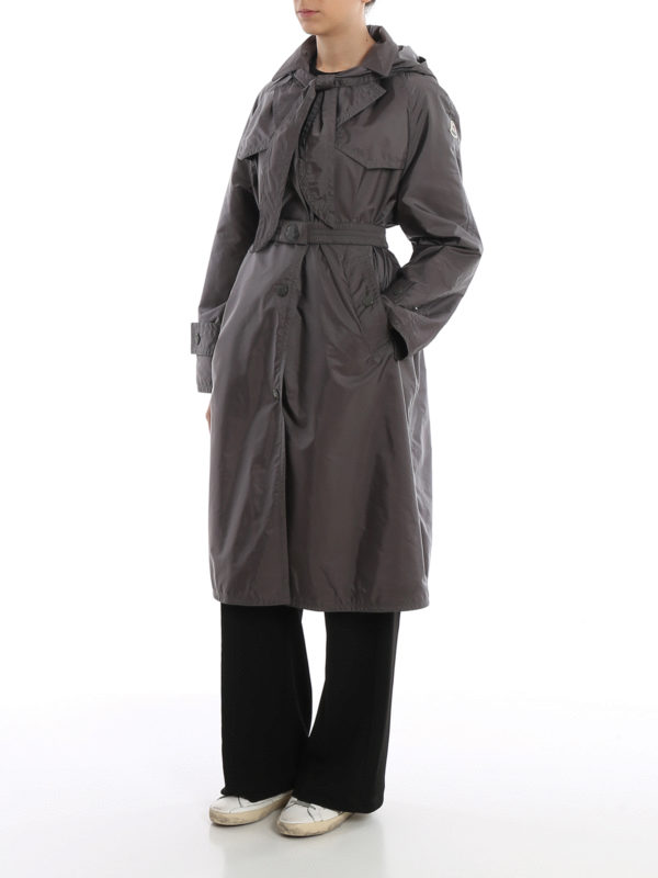 MONCLER: trench coats online - Vanille trench coat