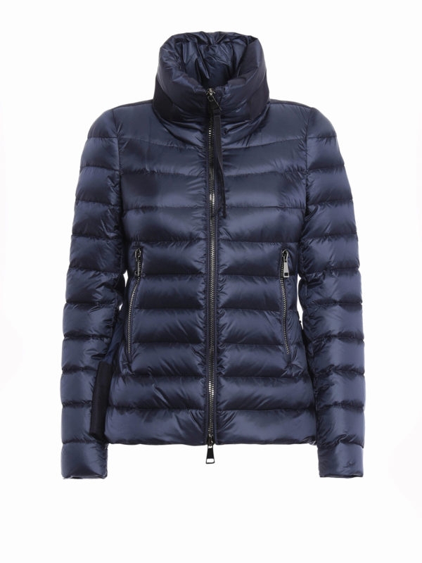 MONCLER: Chaquetas y Chaquetones acolchados - Chaqueta Alcochada Agape - Azul