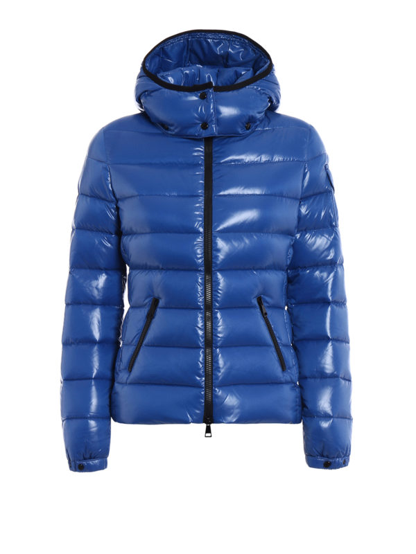 MONCLER: Kurze Daunenjacken - Daunenjacke - Hellblau