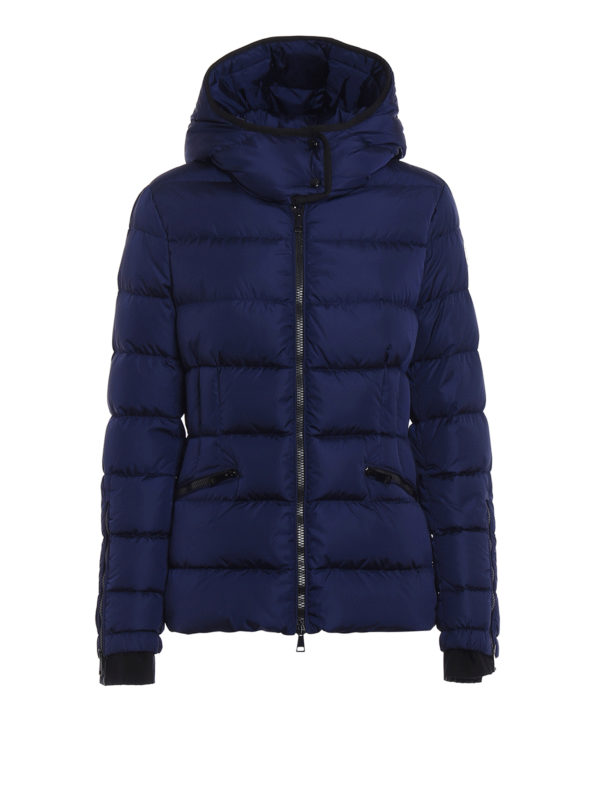 MONCLER: Kurze Daunenjacken - Daunenjacke - Blau
