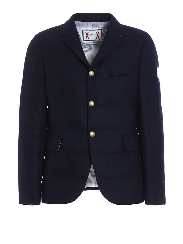 MONCLER: padded jackets - Blazer-inspired padded jacket