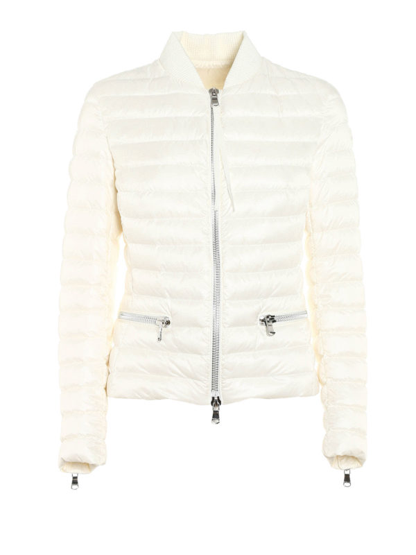 MONCLER: ダウンジャケット - ダウンコート レディース - 白