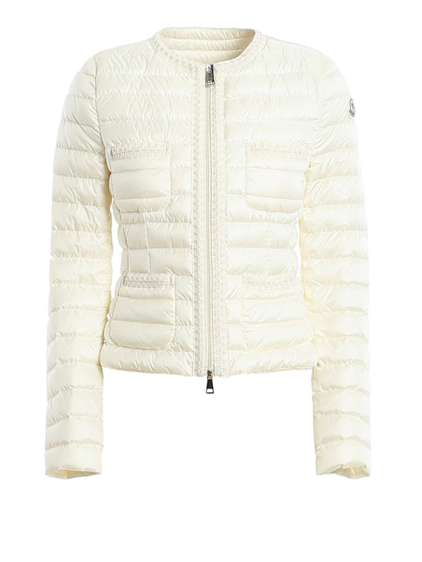 MONCLER: padded jackets - Citron puffer jacket