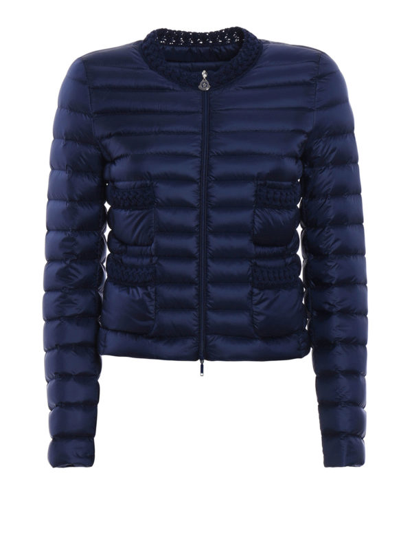 MONCLER: padded jackets - Palmier padded crop jacket