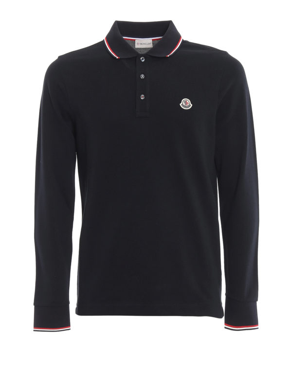 MONCLER: Poloshirts - Poloshirt - Blau