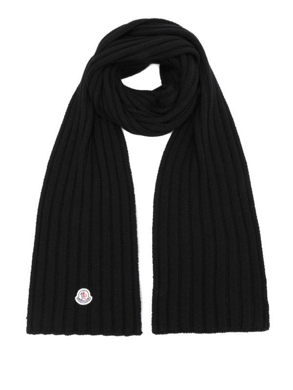 MONCLER: Schals - Schal Fur Damen - Schwarz