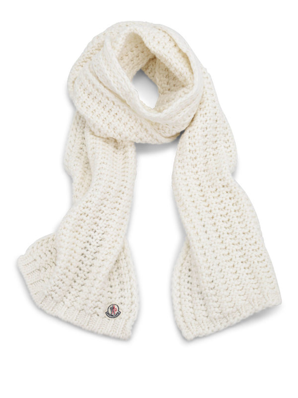 MONCLER: scarves - Wool blend scarf