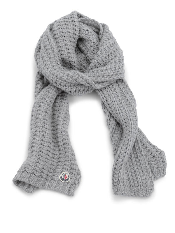 MONCLER: scarves - Wool blend scarf