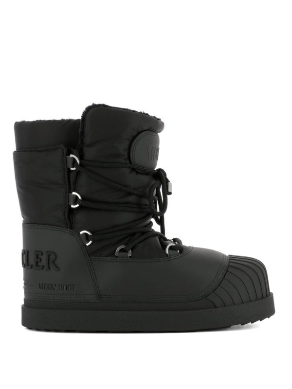 MONCLER: snow boots - Uranus black snow boots