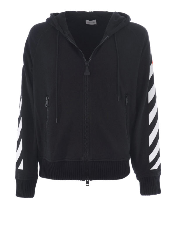 MONCLER: Sweatshirts und Pullover - Sweatshirt Und Pullover Off White