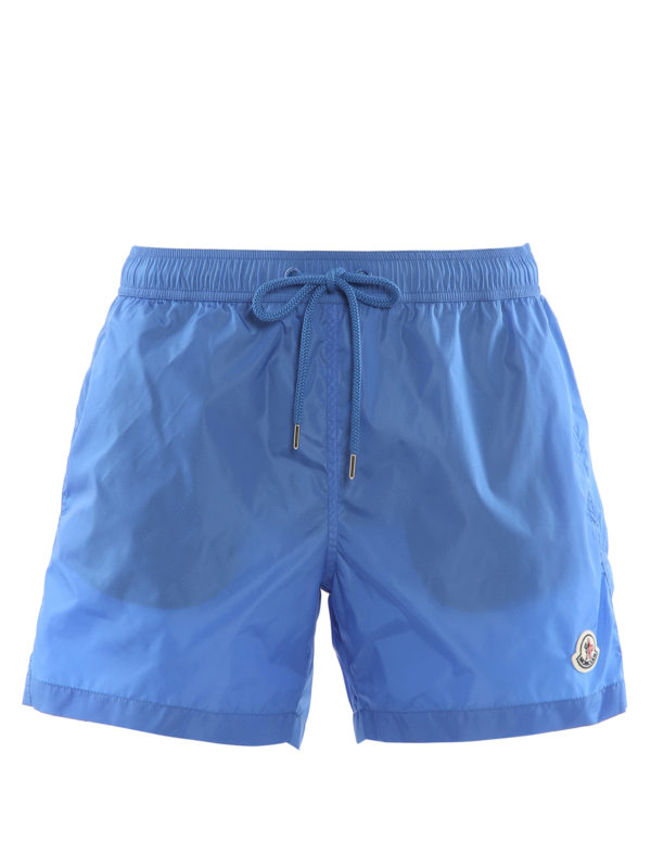 MONCLER: Badeanzüge und Badehosen - Badehose - Blau