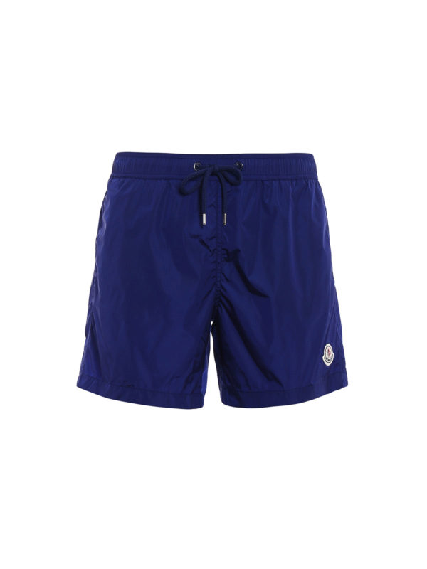 MONCLER: Badeanzüge und Badehosen - Badehose - Blau