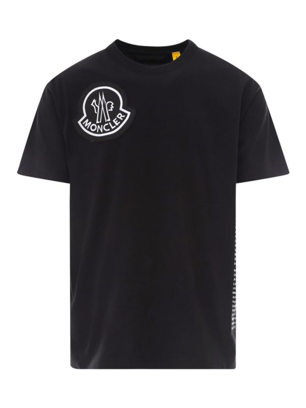 Moncler1952Genius ブラックTシャツ Sサイズ Moncler 2 Moncler 1952 - Mocler Genius - 黒|8C73210829HP999