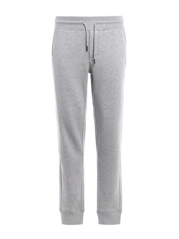 MONCLER: tracksuit bottoms - Cotton tracksuit bottoms