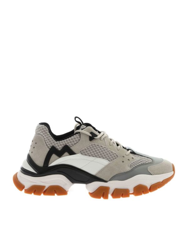 MONCLER: Sneaker - Sneaker - Grau