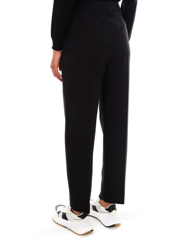 Monili detailed wool pants shop online: BRUNELLO CUCINELLI