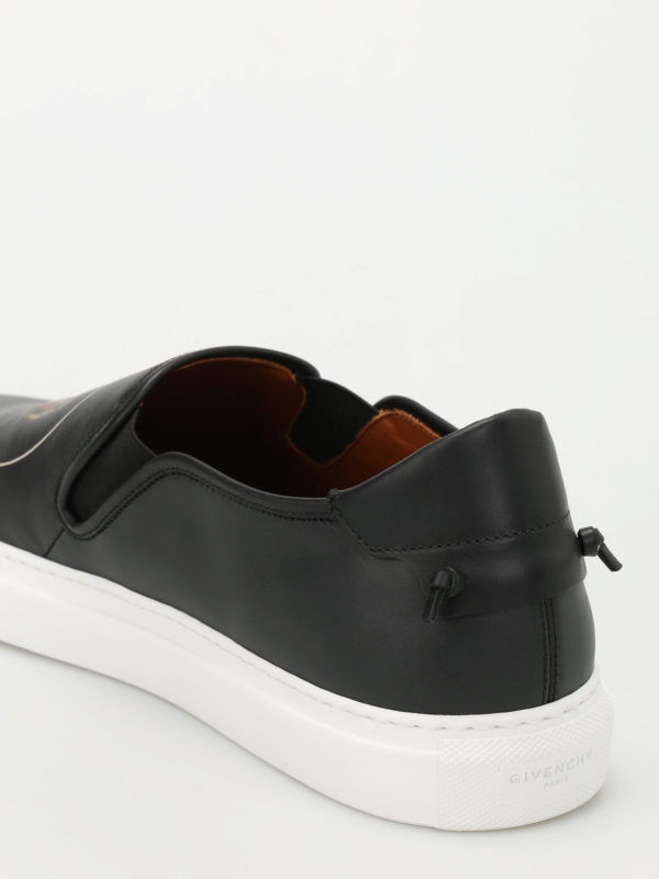 Monkey Brothers print slip-ons shop online: GIVENCHY