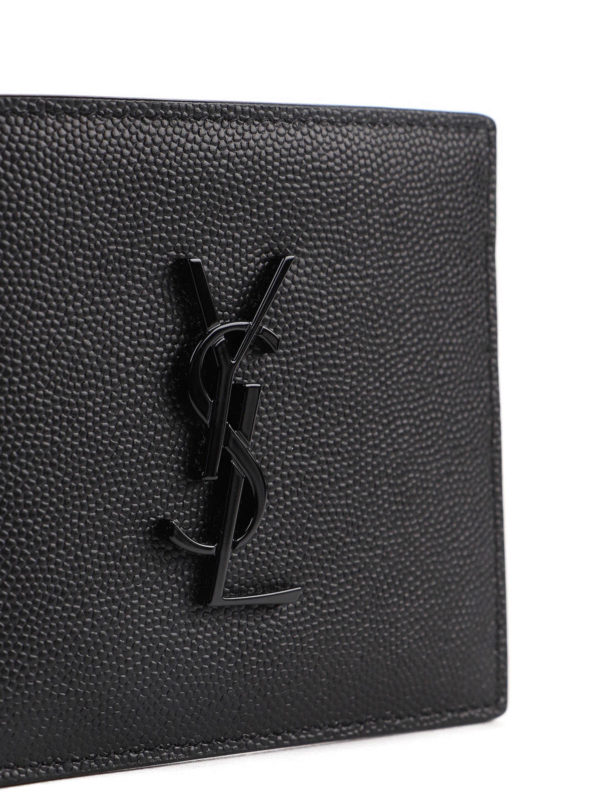 Monogram wallet shop online: SAINT LAURENT