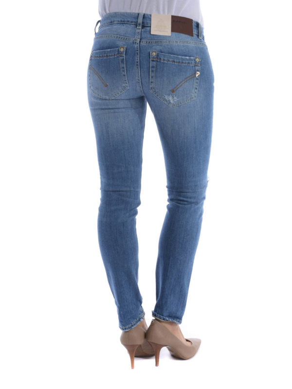 blast At blokere whisky Skinny jeans Dondup - Monroe jeans - P692DS107DL07PDH800