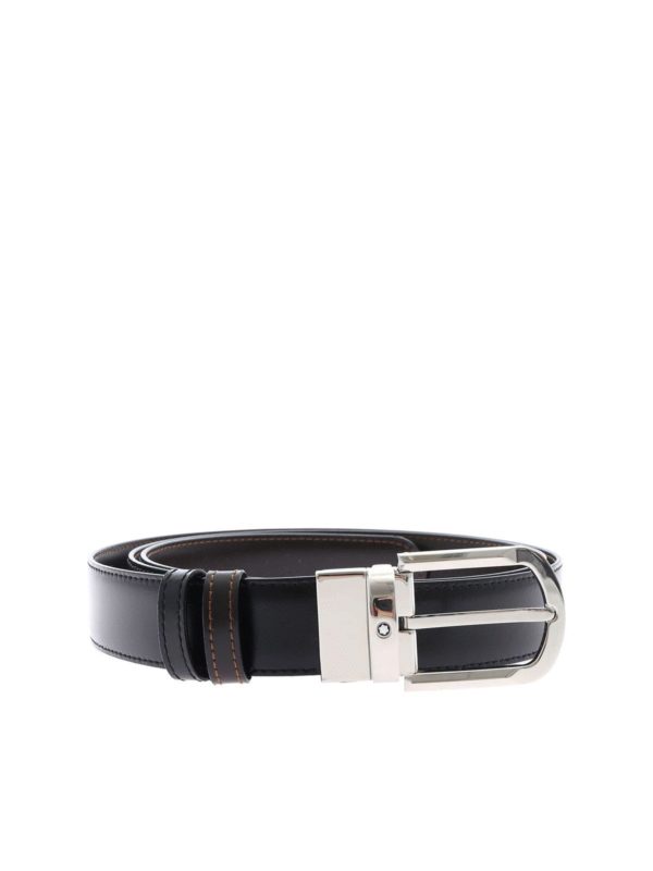 MONTBLANC: Cinturones - Cinturón - Negro