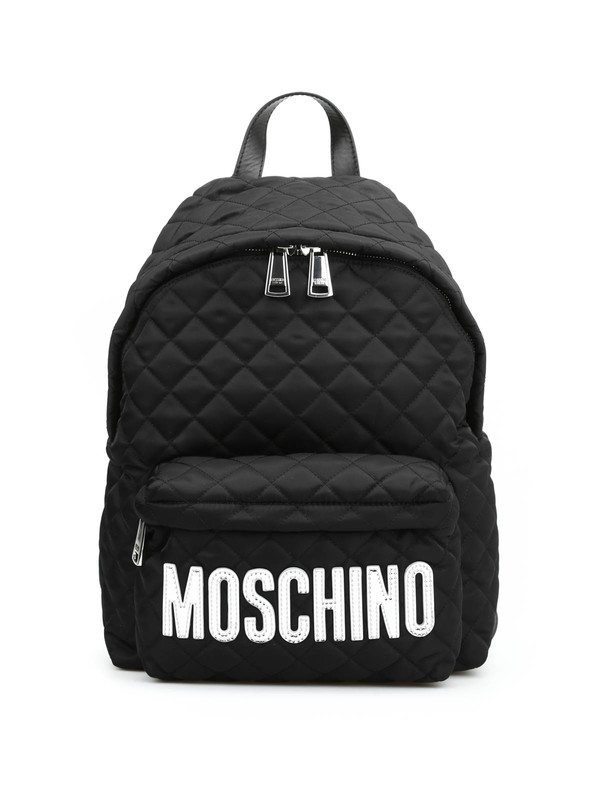 MOSCHINO: backpacks - Quilted backpack