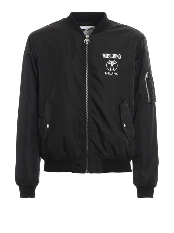 MOSCHINO: Bombers - Bomber - Noir