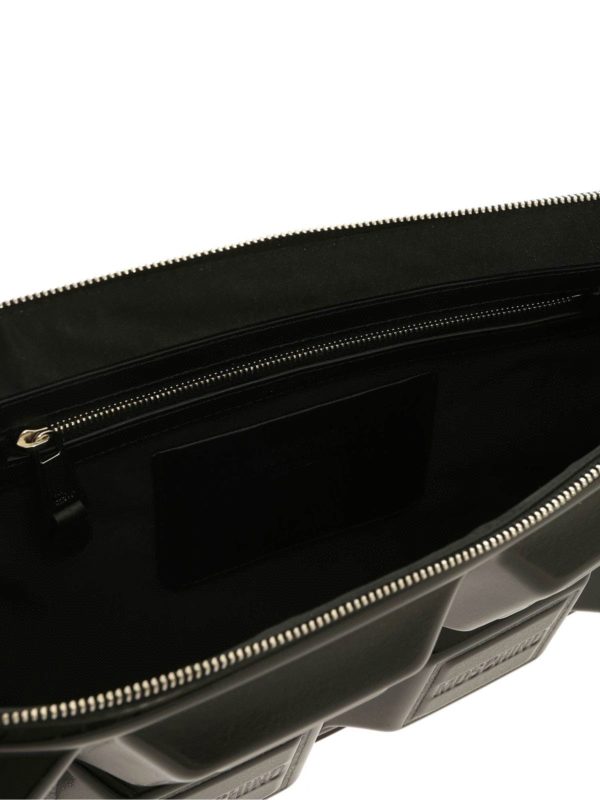 MOSCHINO buy online Chocolate clutch 