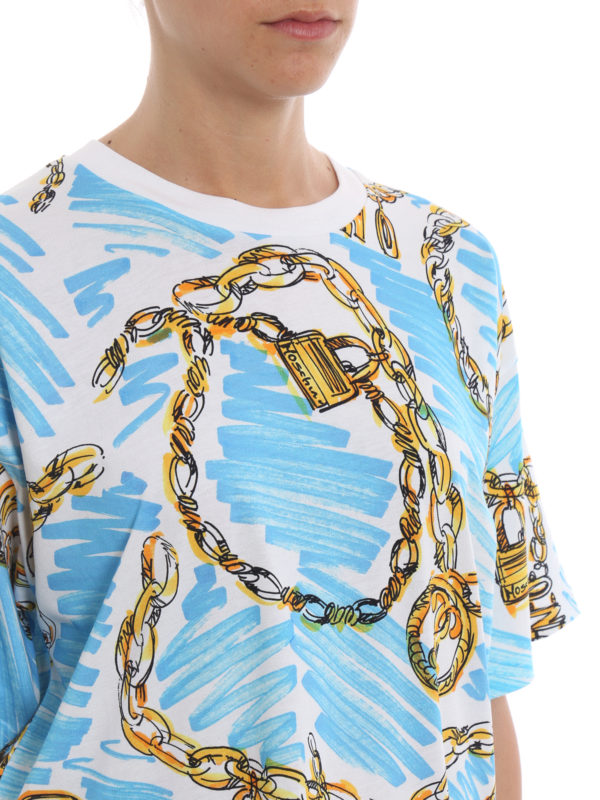 MOSCHINO buy online Highlighter effect print T-shirt
