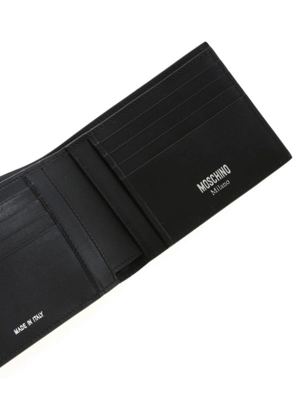 MOSCHINO buy online Logo print leather wallet