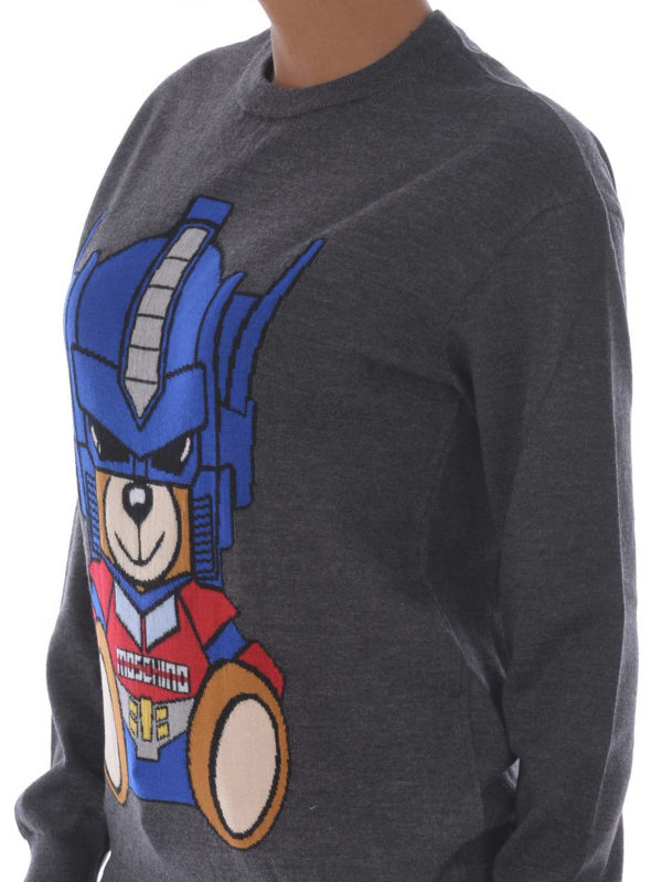 MOSCHINO buy online Transformers Bear - Gris Oscuro