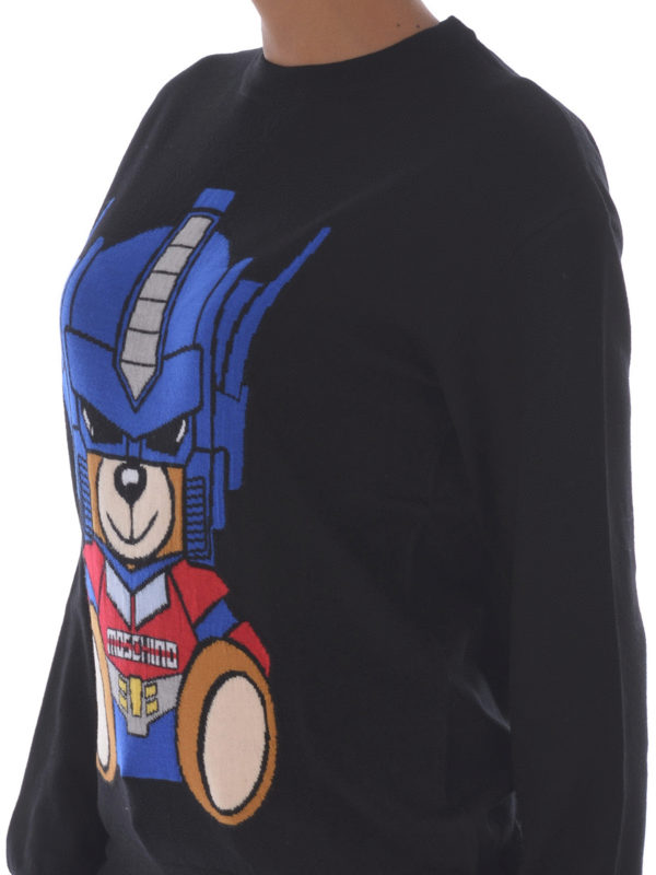 MOSCHINO buy online Transformers Bear - Negro