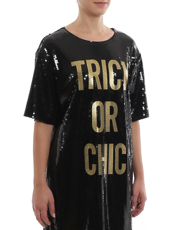 MOSCHINO buy online Trick Or Chic sequin short dress