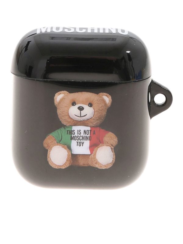 MOSCHINO: Cases und Hüllen - Etui - Schwarz