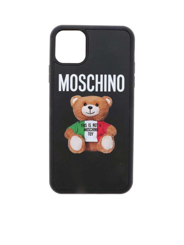MOSCHINO: Étuis & Coques - Étui - Italian Teddy Bear Pro Max