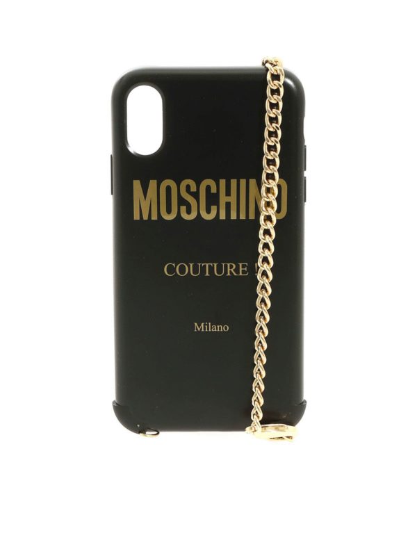 MOSCHINO: Fundas y Covers - Funda - Negro