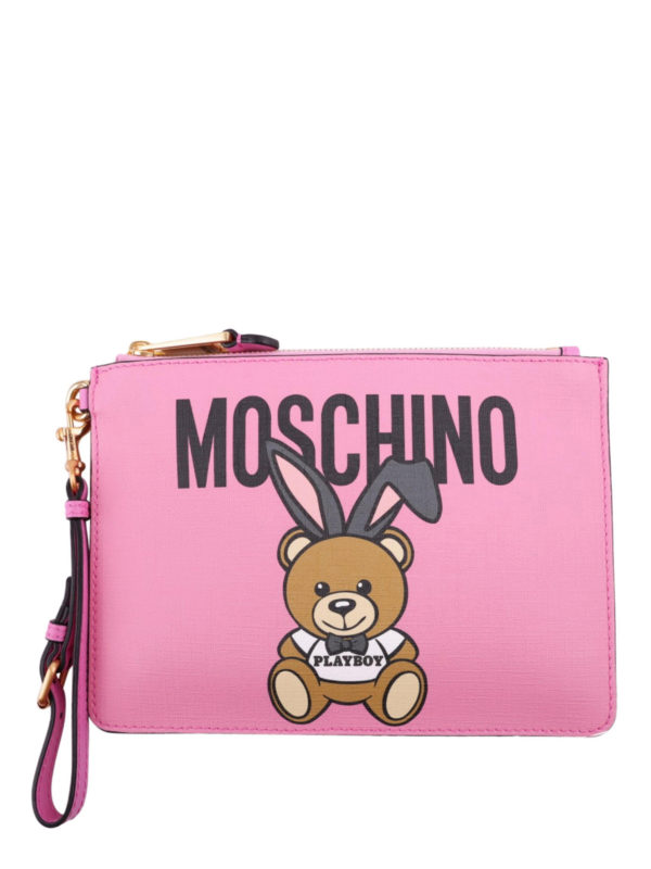 Moschino Bolso Clutch Rosado Rosado Mujer A842182101208