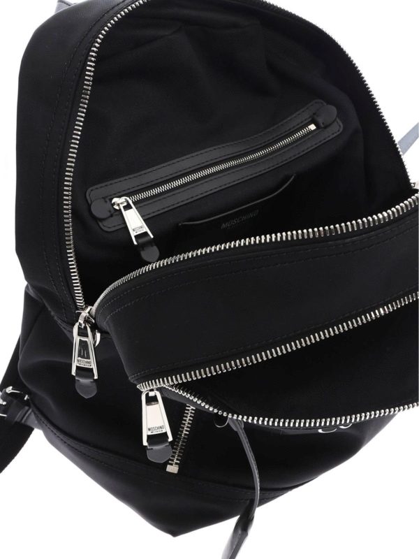 Moschino Couture backpack in black shop online: MOSCHINO