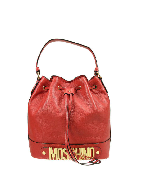 MOSCHINO COUTURE: Bucket-bags - Beuteltasche Mit Logo
