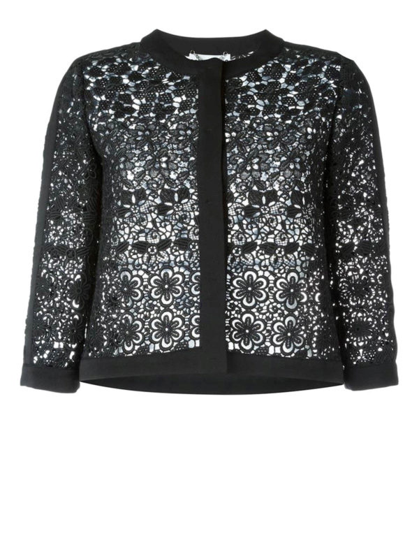 MOSCHINO COUTURE: casual jackets - Lace jacket