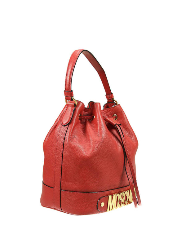 MOSCHINO COUTURE: Bucket-bags online - Beuteltasche Mit Logo