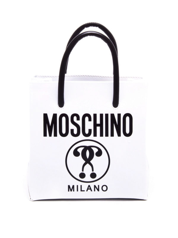 MOSCHINO: cross body bags - Question marks print  crossbody