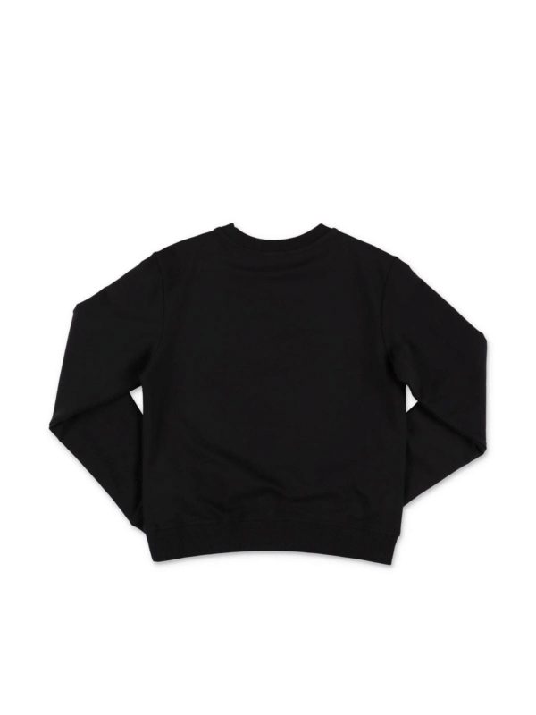 Moschino Kids: Sweatshirts & Sweaters online - Black Teddy Bear sweatshirt