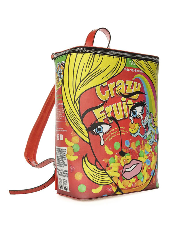 MOSCHINO: backpacks online - Crazy Fruit rectangular backpack